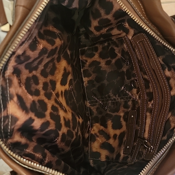 Soft buttery leather handbag by b. Makowski - Picture 3 of 7